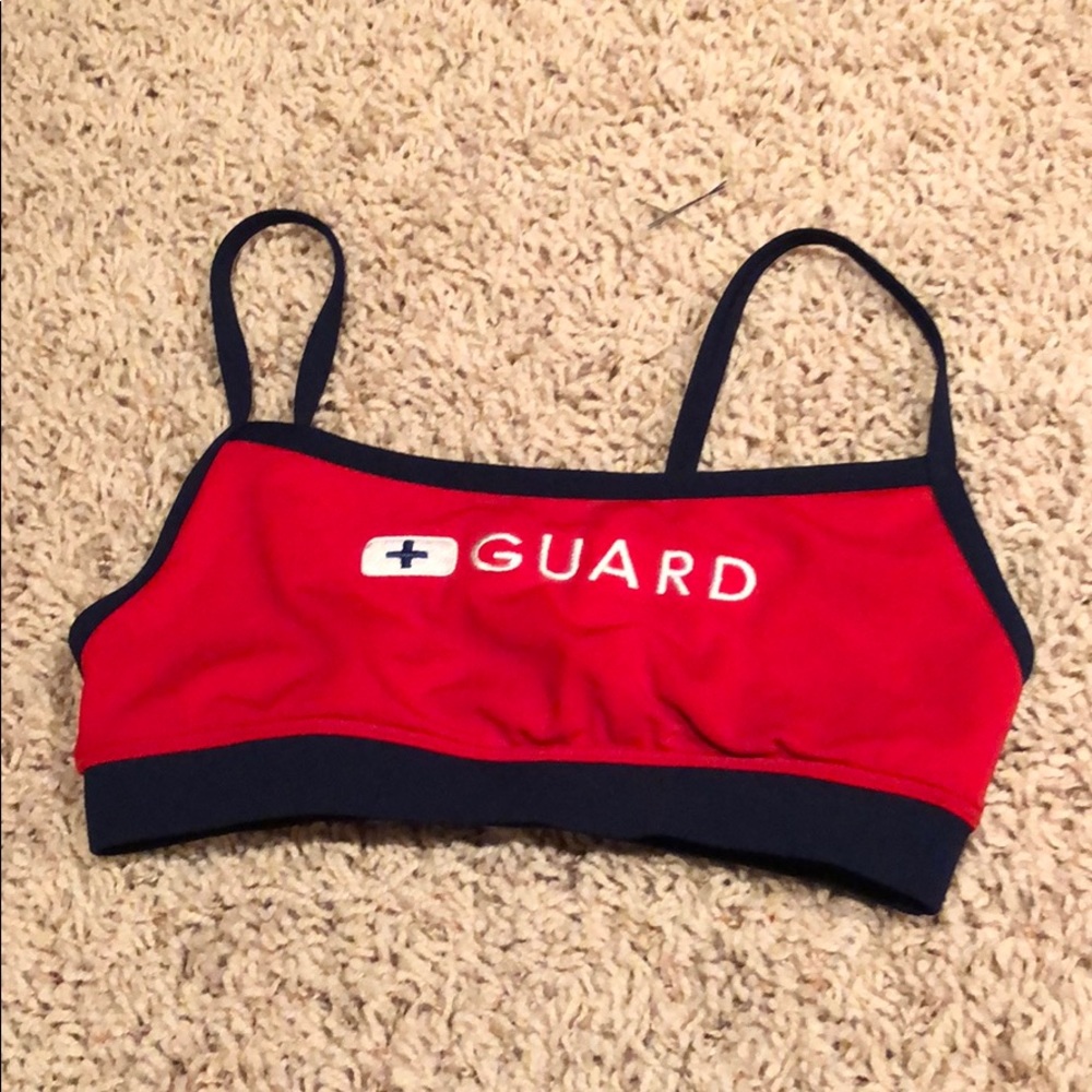 Lifeguard swim top